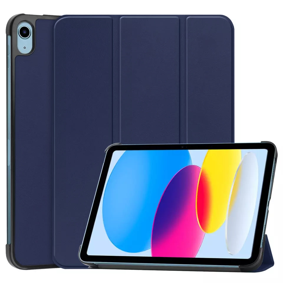 Coque pour Apple iPad (2025) / (2022), Techsuit, FoldPro, Bleue