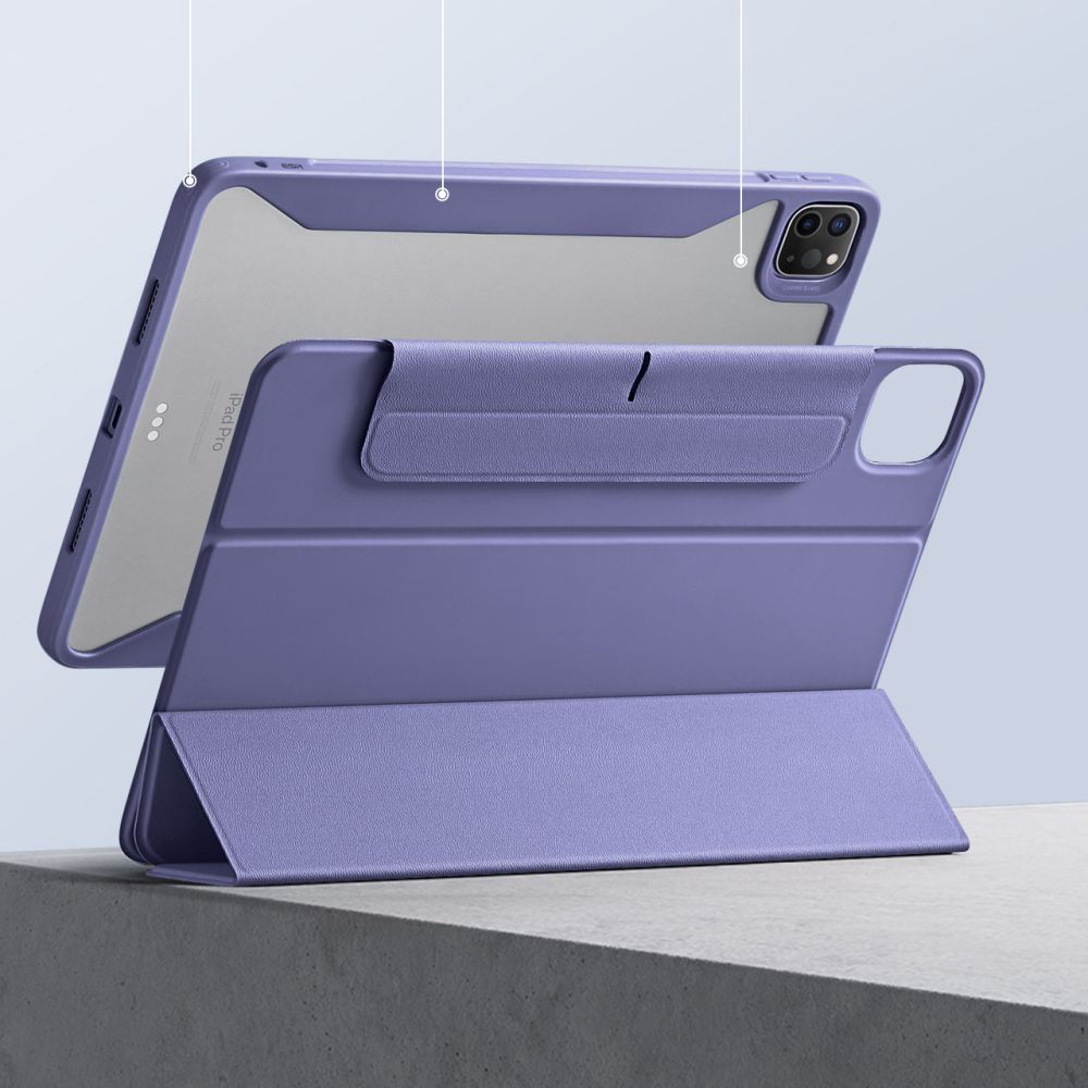 Étui pour Apple iPad Pro 13 (2024), ESR, Rebound Hybrid, Mauve