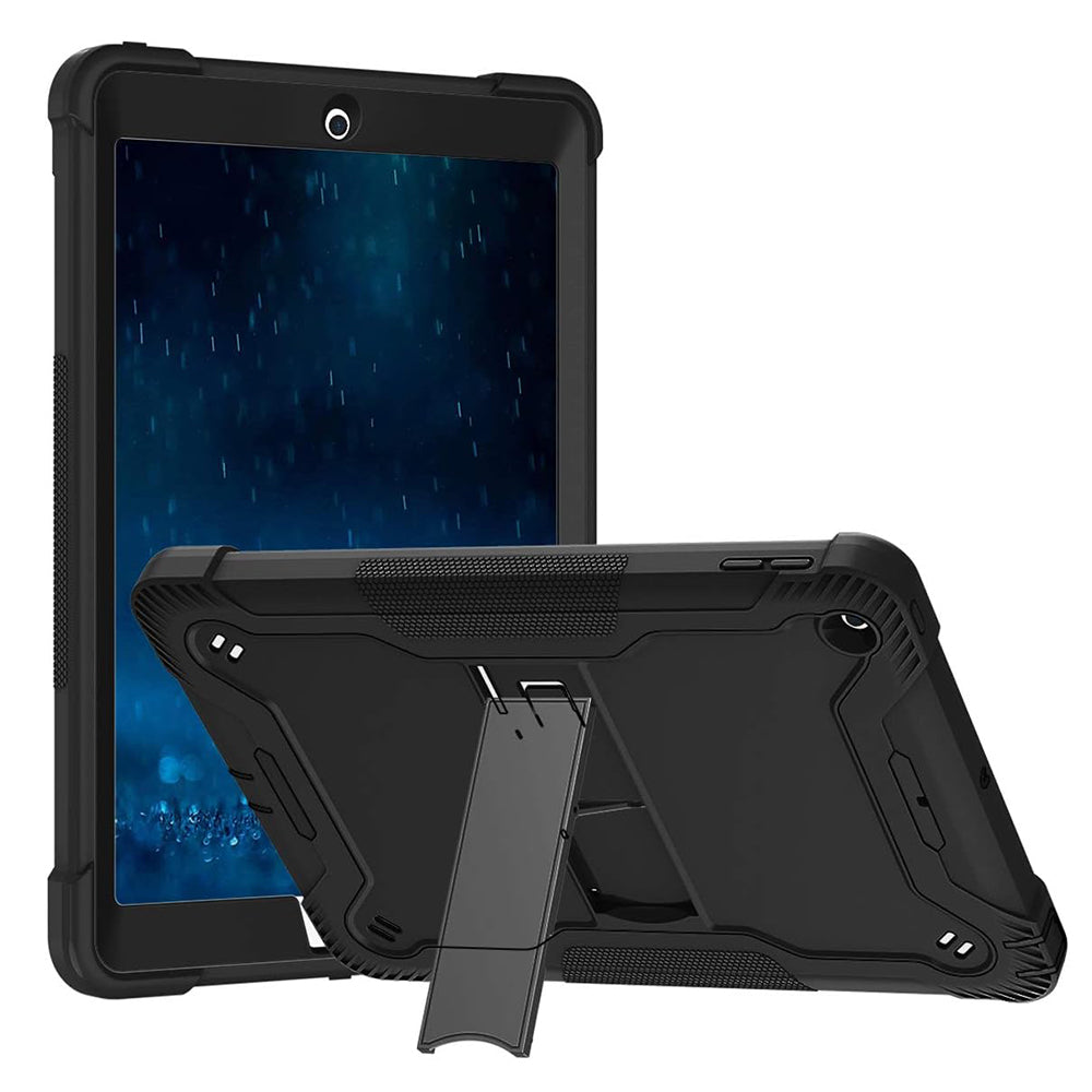 Coque pour Apple iPad 9.7 (2018) / 9.7 (2017), Techsuit, Rugged TabShell, Noire