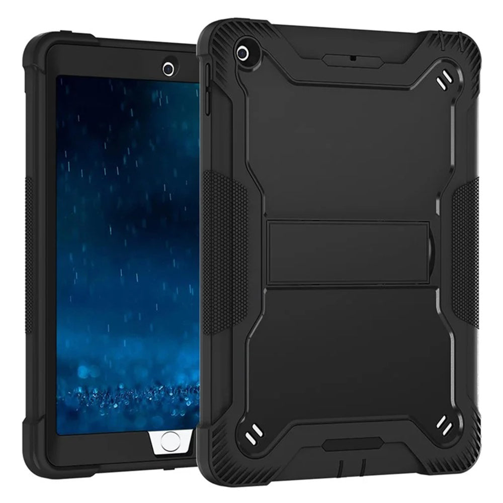 Coque pour Apple iPad 9.7 (2018) / 9.7 (2017), Techsuit, Rugged TabShell, Noire