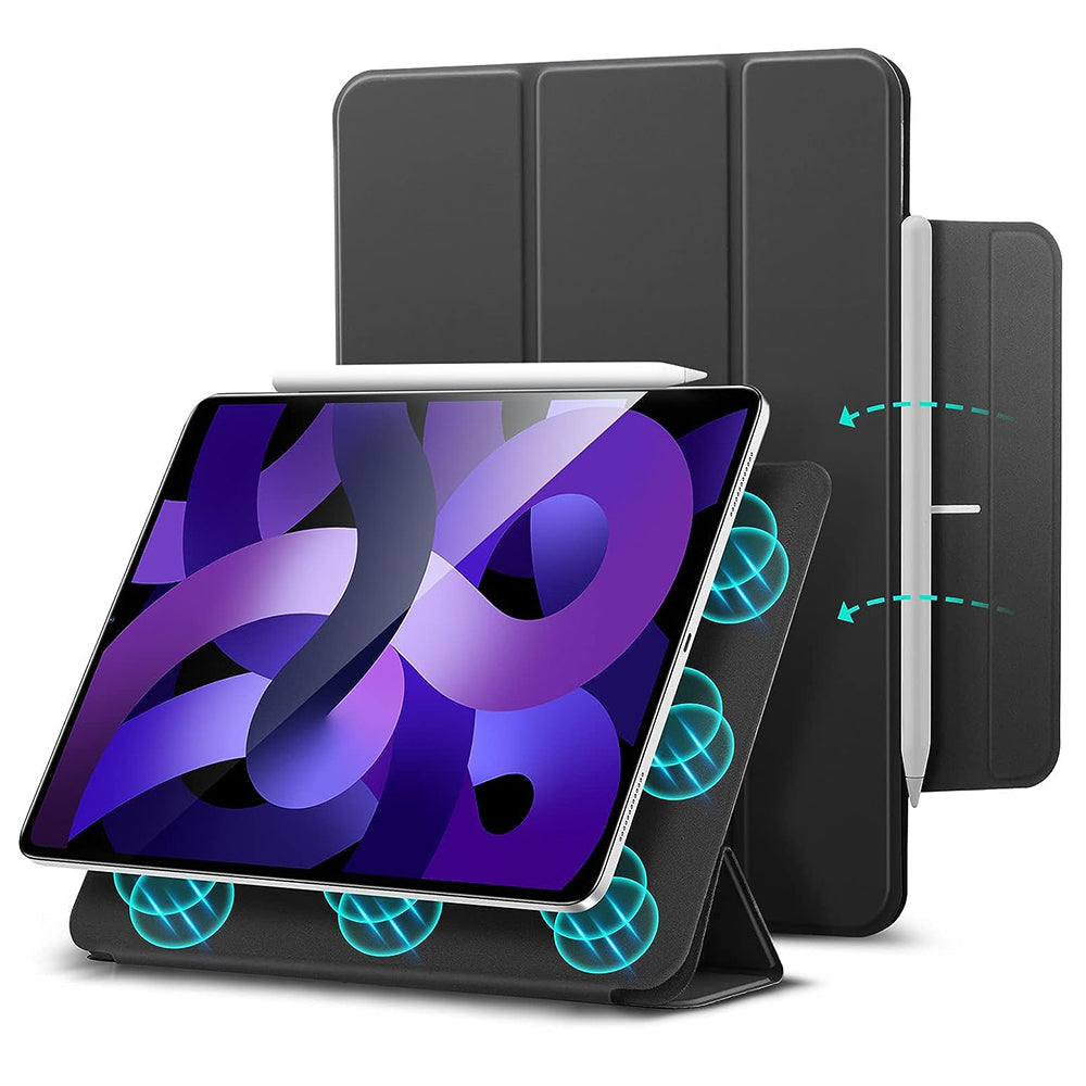 Coque pour Apple iPad Air 11 (2024) / Air (2022) / Air (2020) / Pro 11 (2018), ESR, Rebound, Noire