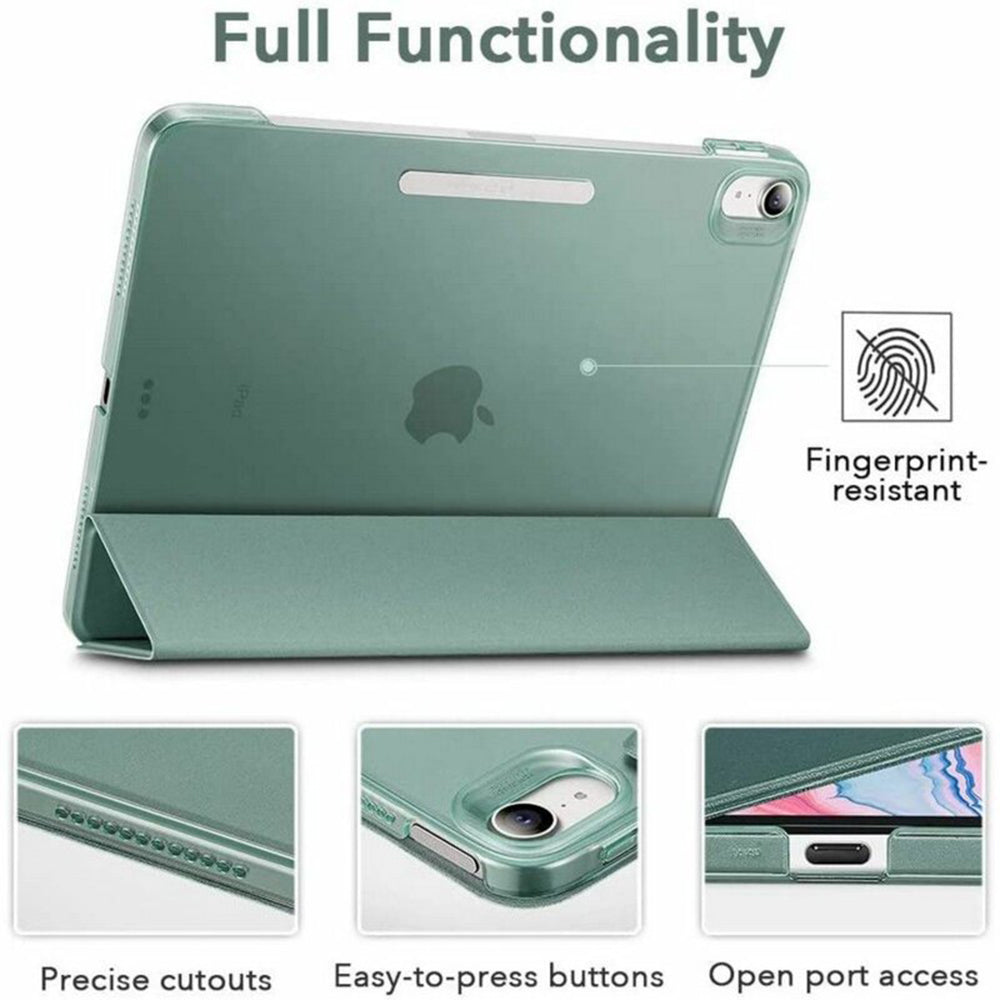 Case for Apple iPad Air 11 (2026) / iPad Air 11 (2025) / Air 11 (2024) / Air (2022) / Air (2020), ESR, Ascend Trifold, Satin Green