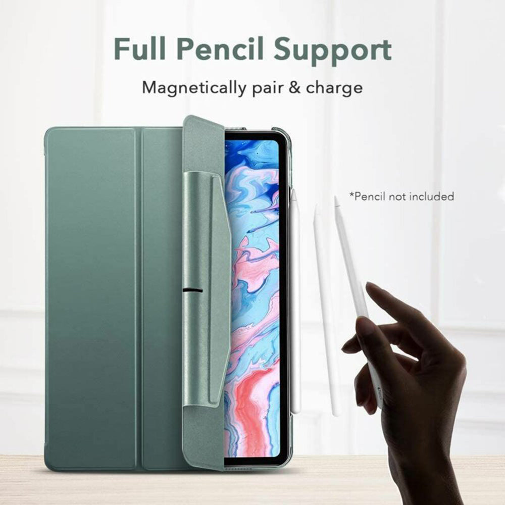 Case for Apple iPad Air 11 (2026) / iPad Air 11 (2025) / Air 11 (2024) / Air (2022) / Air (2020), ESR, Ascend Trifold, Satin Green