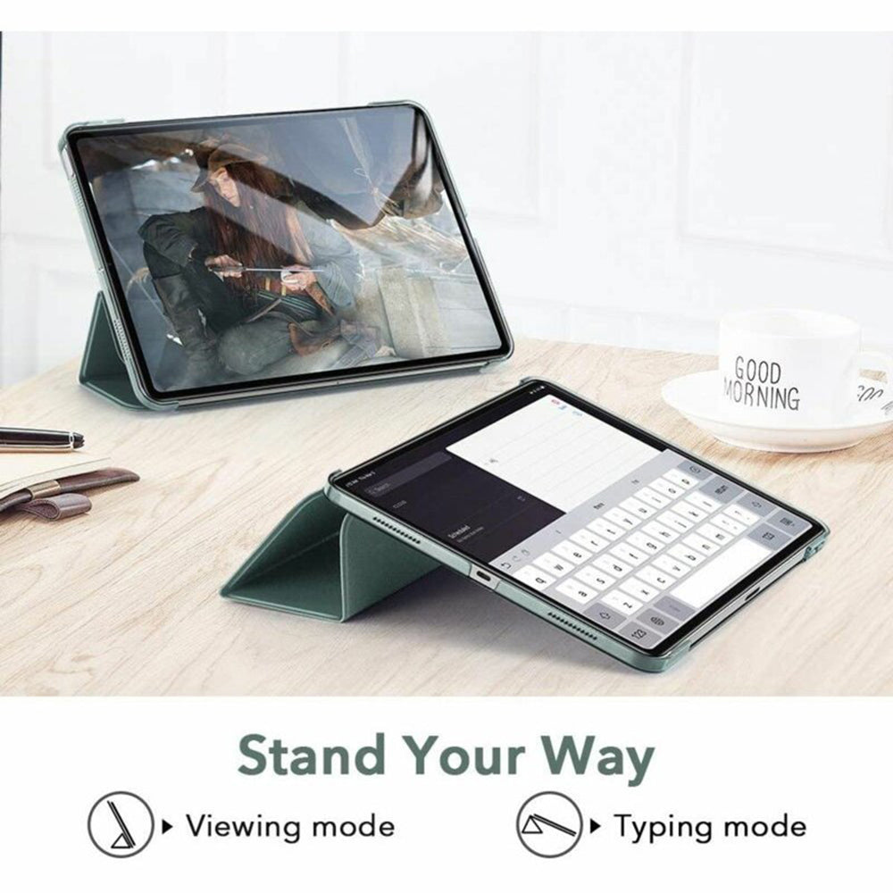 Case for Apple iPad Air 11 (2026) / iPad Air 11 (2025) / Air 11 (2024) / Air (2022) / Air (2020), ESR, Ascend Trifold, Satin Green