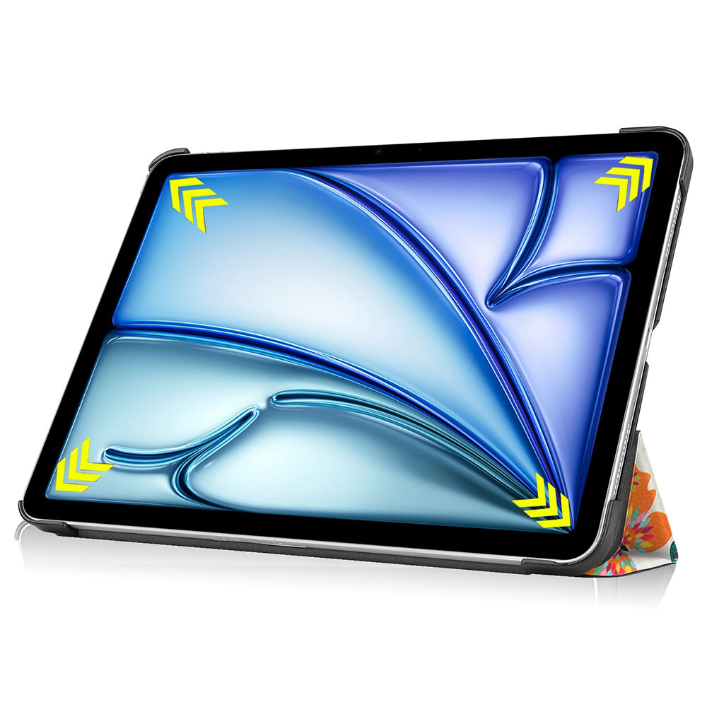 Coque pour Apple iPad Air 11 (2026) / iPad Air 11 (2025) / Air 11 (2024), Techsuit, FoldPro Butterfly, Multicolore