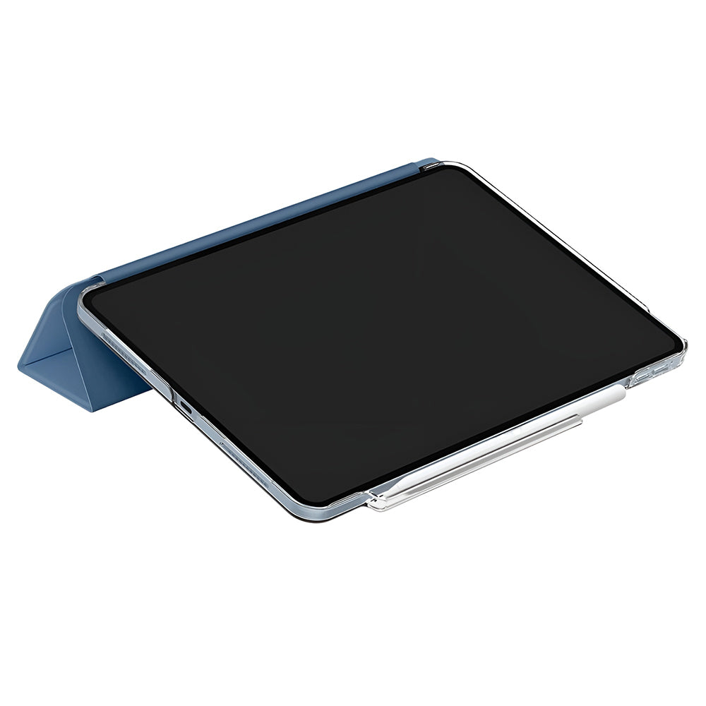 Étui pour Apple iPad Air 11 (2026) / Air 11 (2025) / Air 11 (2024) / Air (2022) / Air (2020), UNIQ, Camden Click, Bleu Gris