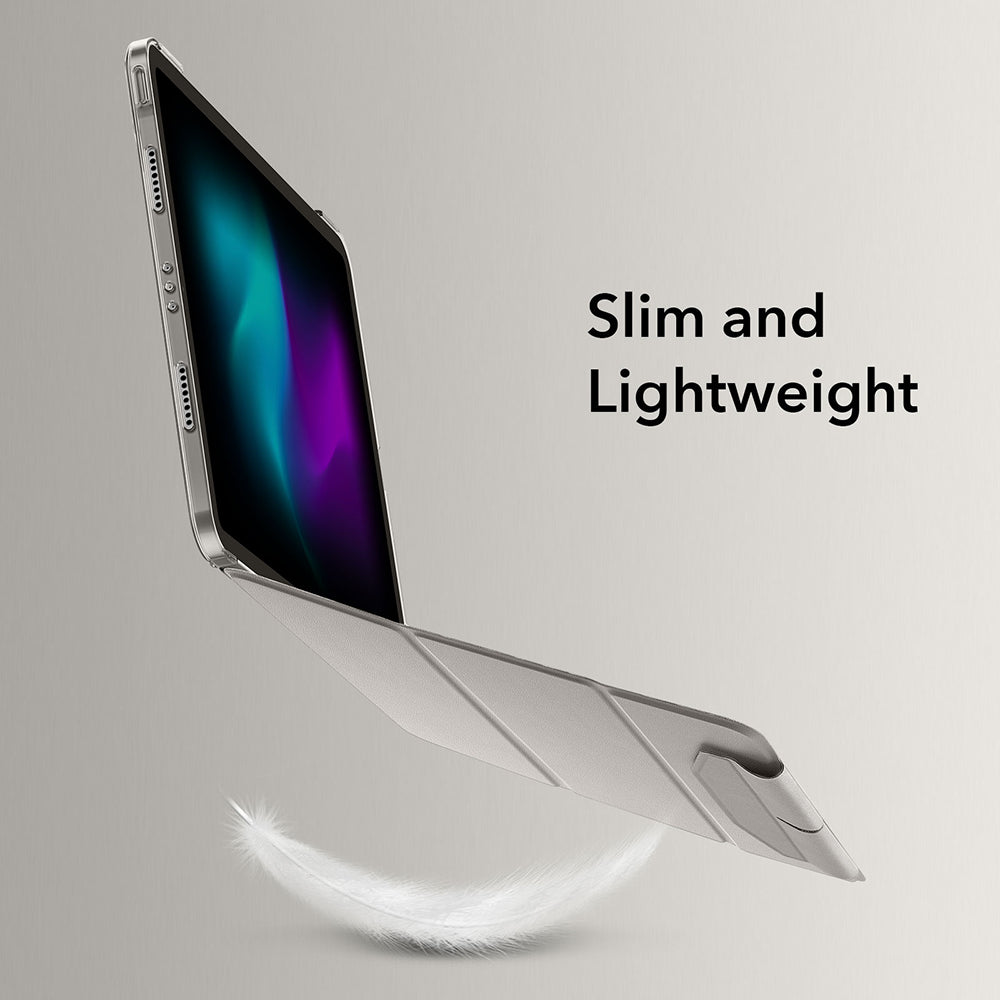 Case for Apple iPad Air 13 (2026) / Air 13 (2025) / Air 13 (2024), ESR, Ascend Trifold, Satin Gray