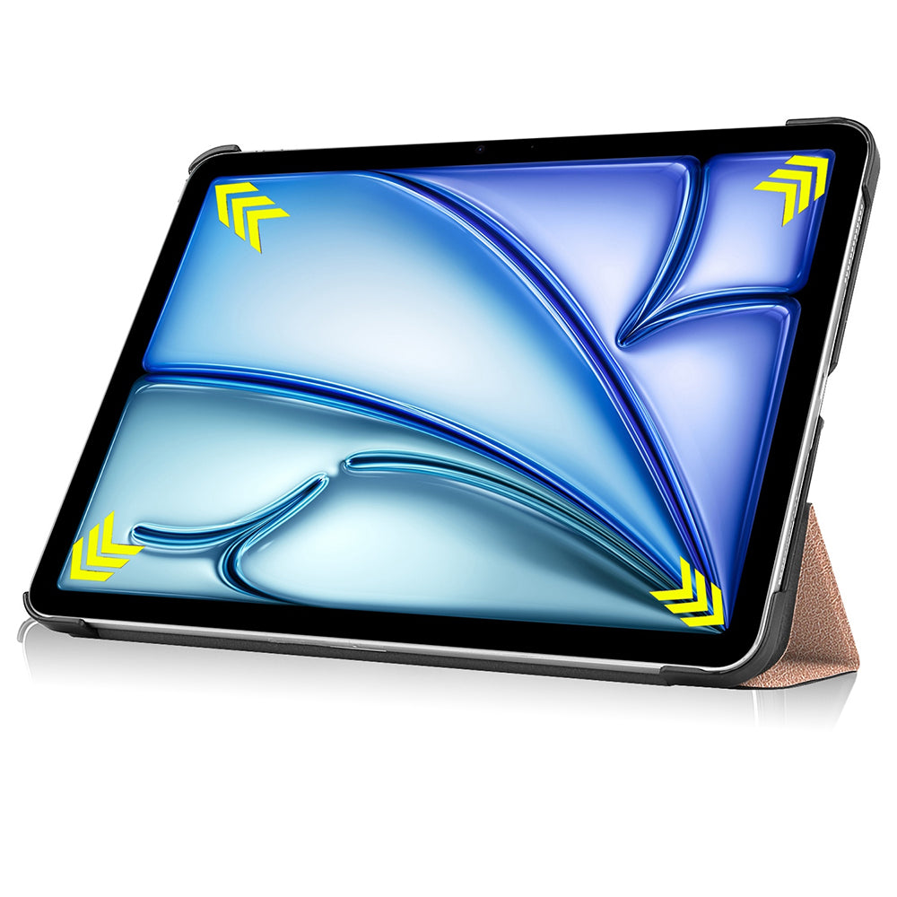Coque pour Apple iPad Air 13 (2026) / Air 13 (2025) / Air 13 (2024), Techsuit, FoldPro, Rose