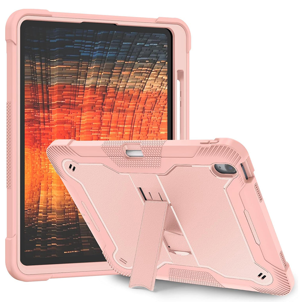 Coque pour Apple iPad Air 13 (2026) / Air 13 (2025) / Air 13 (2024), Techsuit, Rugged TabShell, Rose
