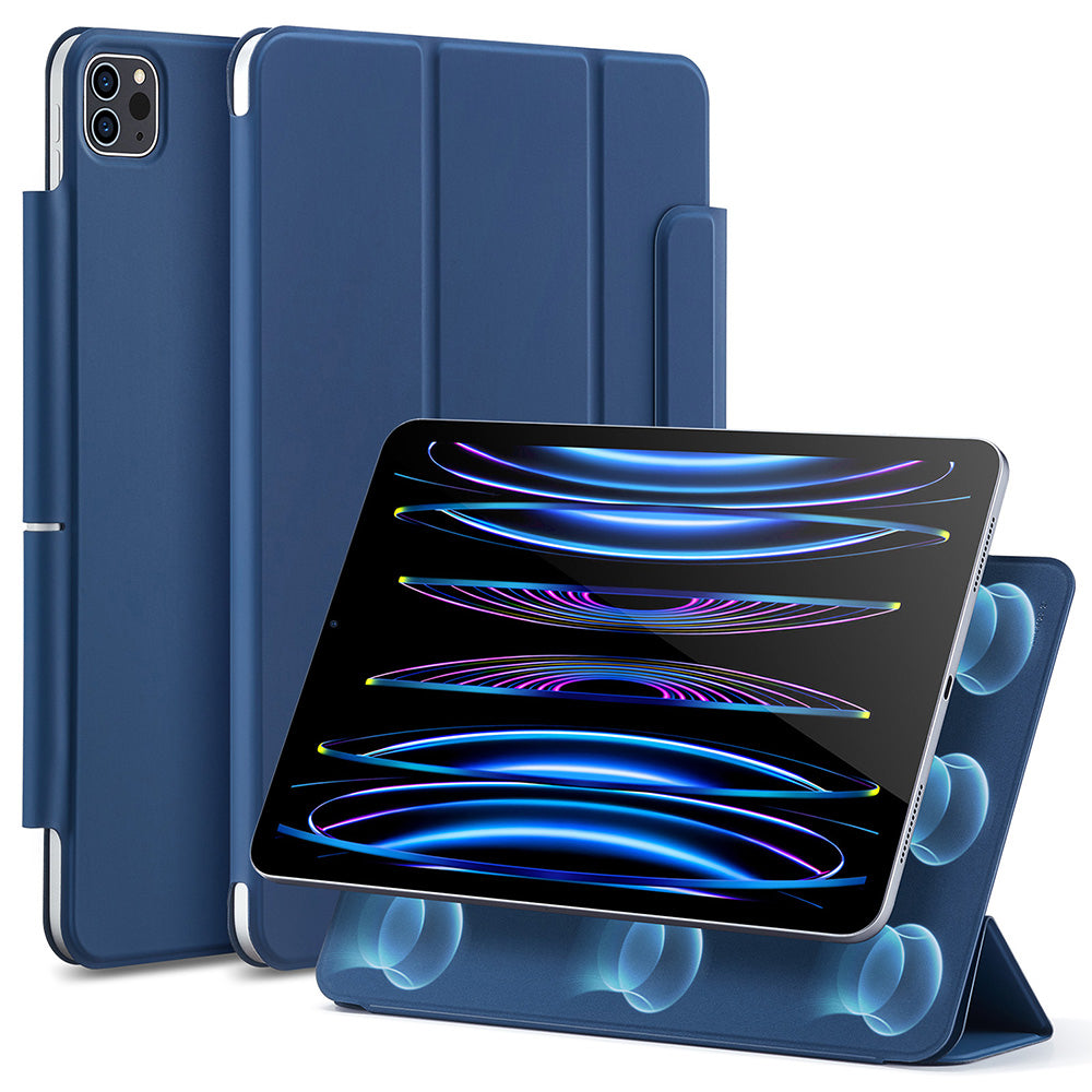 Hülle für Apple iPad Pro 11 (2022) / Pro 11 (2021) / Pro 11 (2020) / Pro 11 (2018), ESR, Rebound, Marineblau