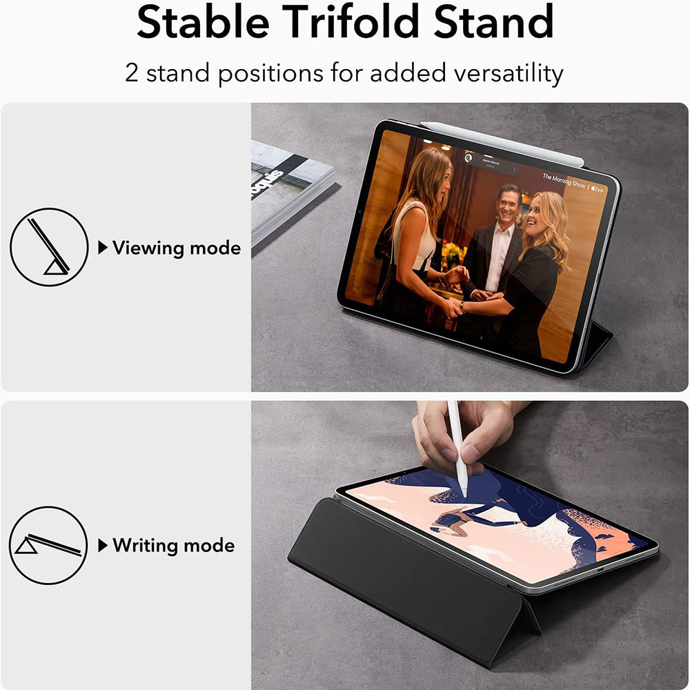 Hülle für Apple iPad Pro 11 (2022) / Pro 11 (2021) / Pro 11 (2020) / Pro 11 (2018), ESR, Rebound, Schwarz