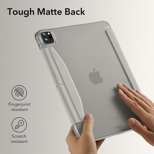 Hülle für Apple iPad Pro 11 (2024), ESR, Ascend Trifold, Grau