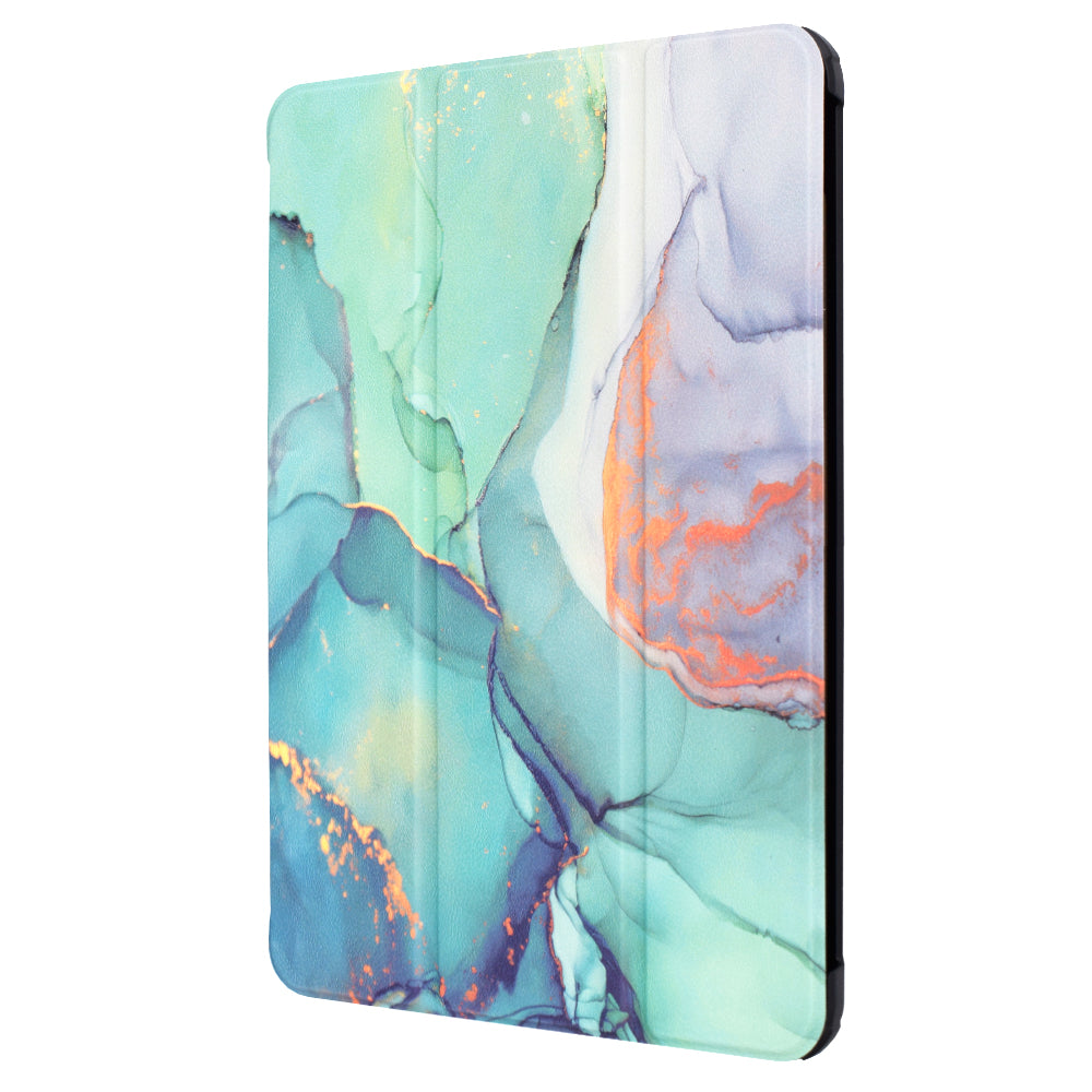 Coque pour Apple iPad Pro 11 (2024), Techsuit, FoldPro Green Time, Multicolore