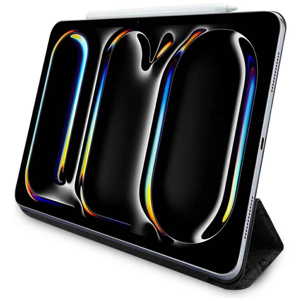 Étui pour Apple iPad Pro 13 (2024), Guess, 4G Big Logo, Noir