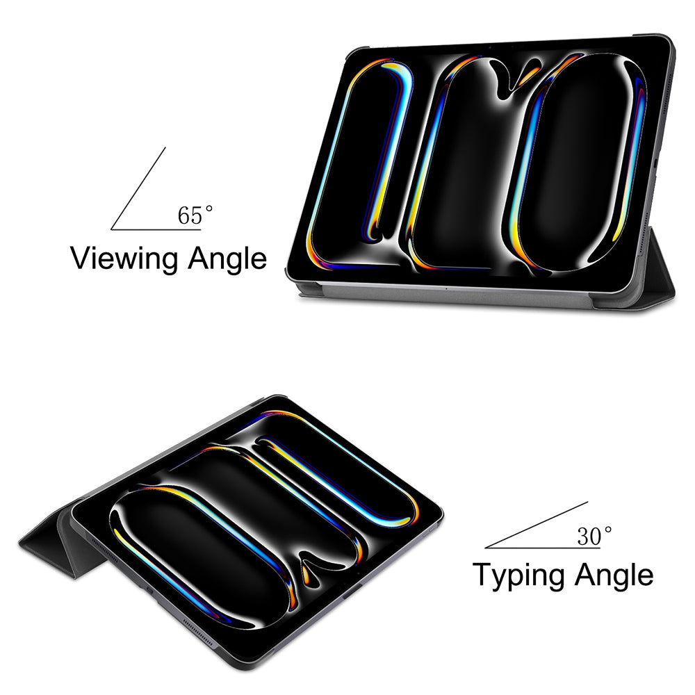 Coque pour Apple iPad Pro 13 (2024), Techsuit, FoldPro Butterfly, Multicolore