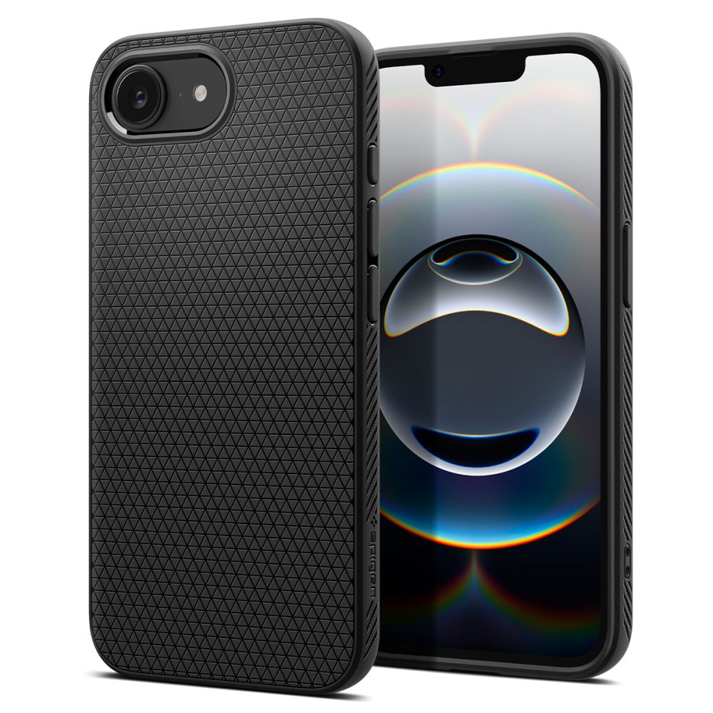 Étui pour Apple iPhone 17e / 16e, Spigen, Liquid Air, Noir ACS09161