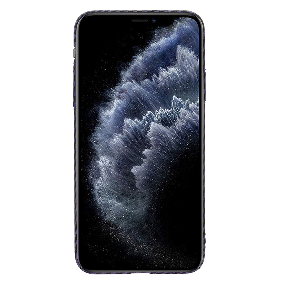 Coque pour Apple iPhone 11 Pro Max, Techsuit, Carbonite FiberShell, Violet