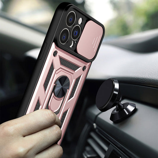 Coque pour Apple iPhone 13 Pro, Techsuit, CamShield, Rose