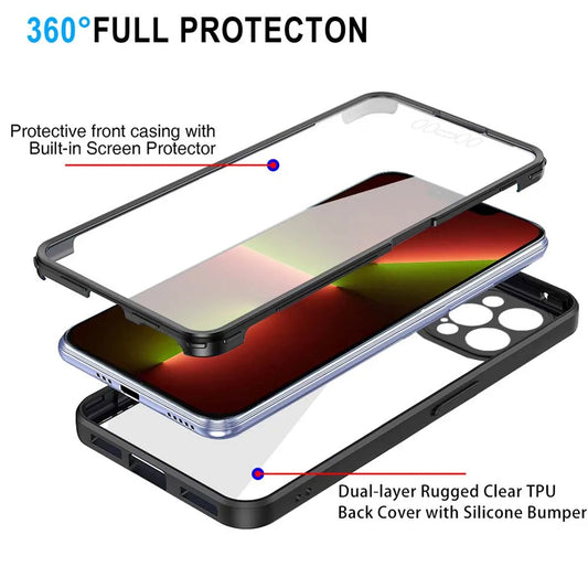 Coque pour Apple iPhone 13 Pro, Techsuit, ColorVerse 360, Rose