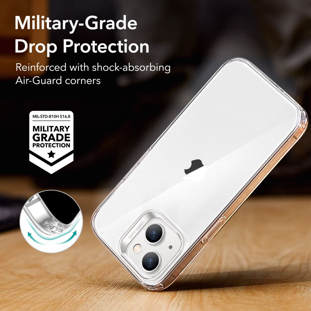Case for Apple iPhone 14 / 13, ESR, Project Zero, Transparent