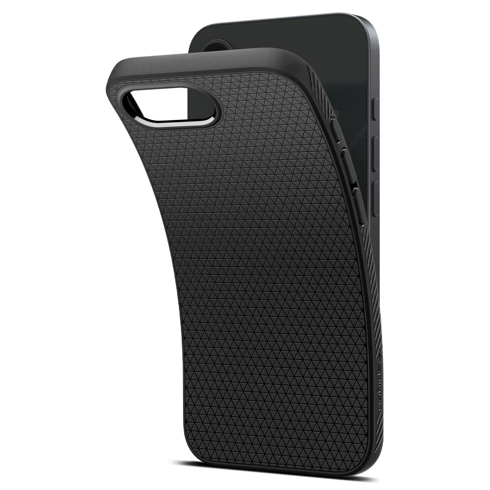 Étui pour Apple iPhone 17e / 16e, Spigen, Liquid Air, Noir ACS09161
