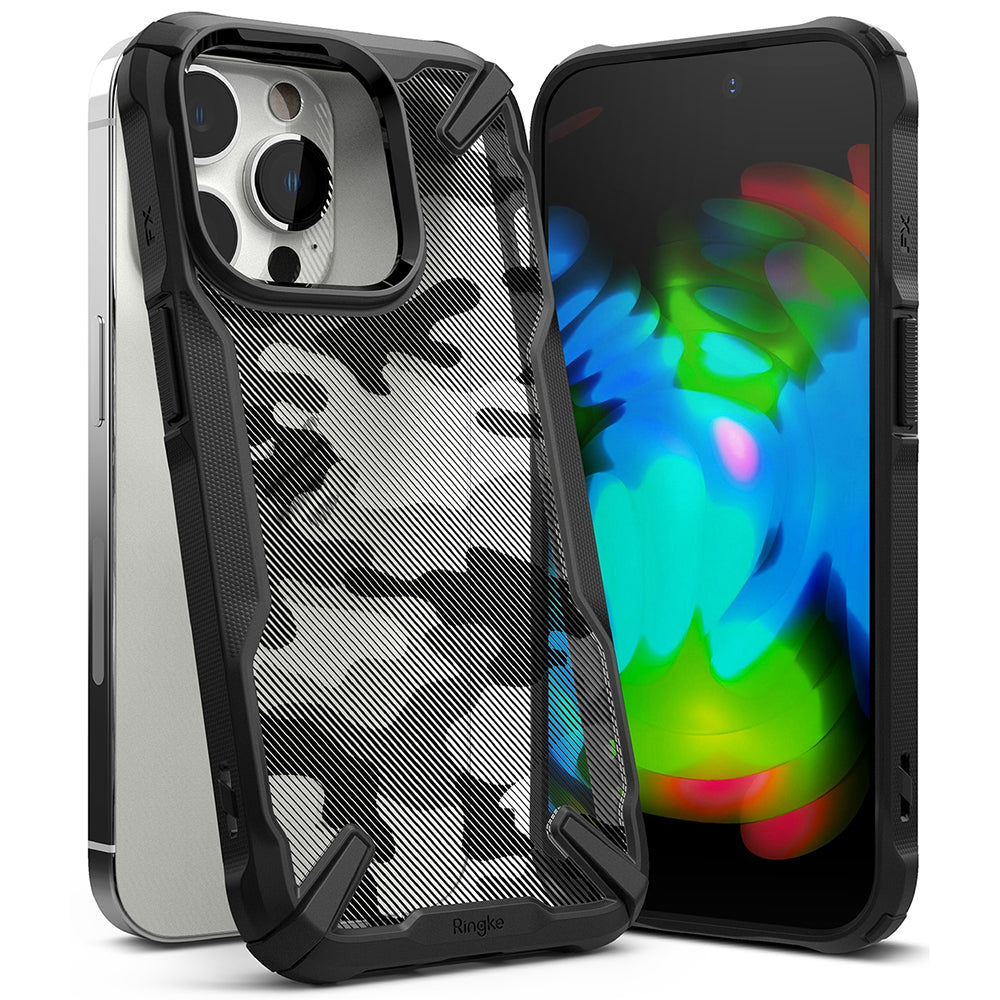 Case for Apple iPhone 14 Pro, Ringke, Fusion X Design, Camouflage