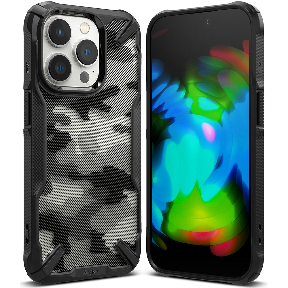 Case for Apple iPhone 14 Pro, Ringke, Fusion X Design, Camouflage