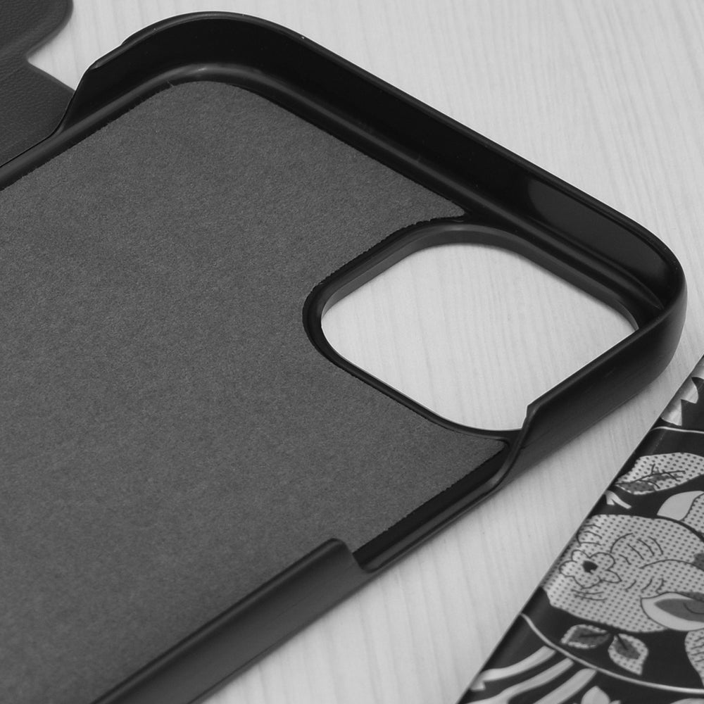Coque pour Apple iPhone 15 Plus, Techsuit, eFold, Noire