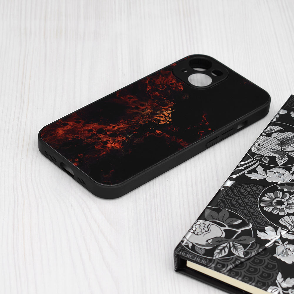 Coque pour Apple iPhone 15 Plus, Techsuit, Glaze, Rouge