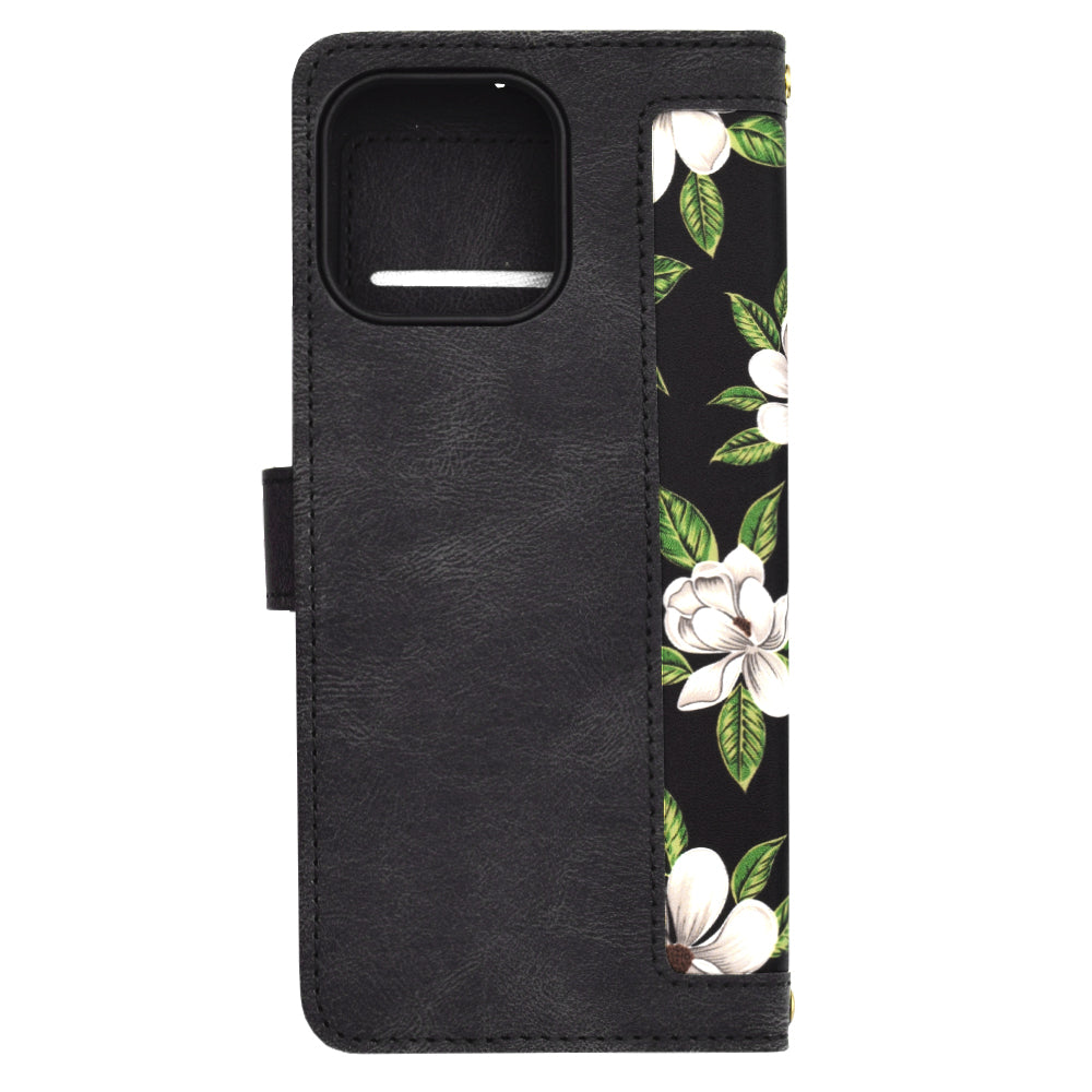 Coque pour Apple iPhone 15 Pro Max, Techsuit, FlipCraft, Noire