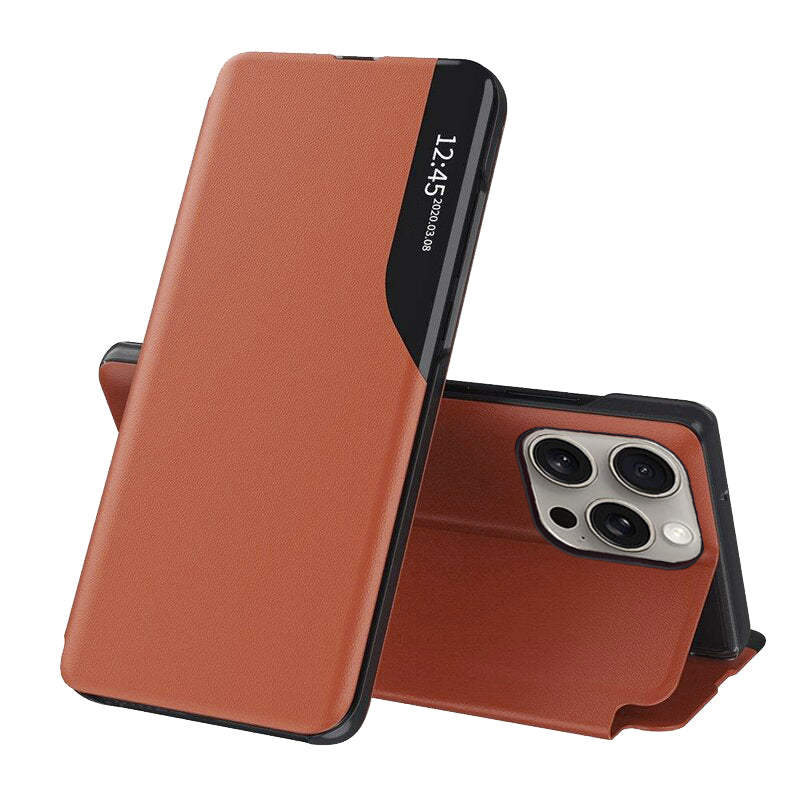 Coque pour Apple iPhone 15 Pro, Techsuit, eFold, Orange