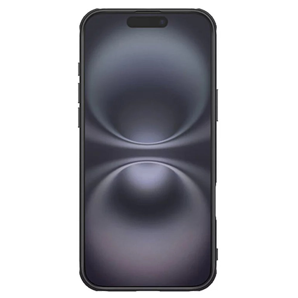Étui pour Apple iPhone 16, Nillkin, Super Shield Pro, Noir Satiné
