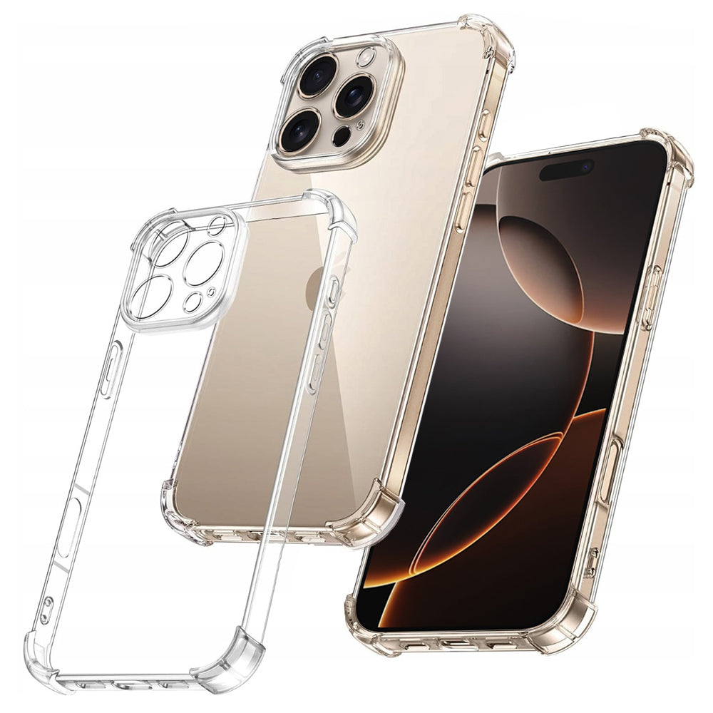 Coque pour Apple iPhone 16 Pro Max, Techsuit, Anti-choc Claire, Transparente