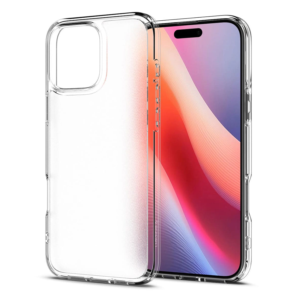 Hülle für Apple iPhone 16 Pro, Spigen, Ultra Hybrid, Satiniert Transparent ACS08122