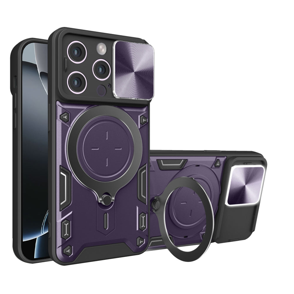 Coque pour Apple iPhone 16 Pro, Techsuit, CamGuard Pro, Violet