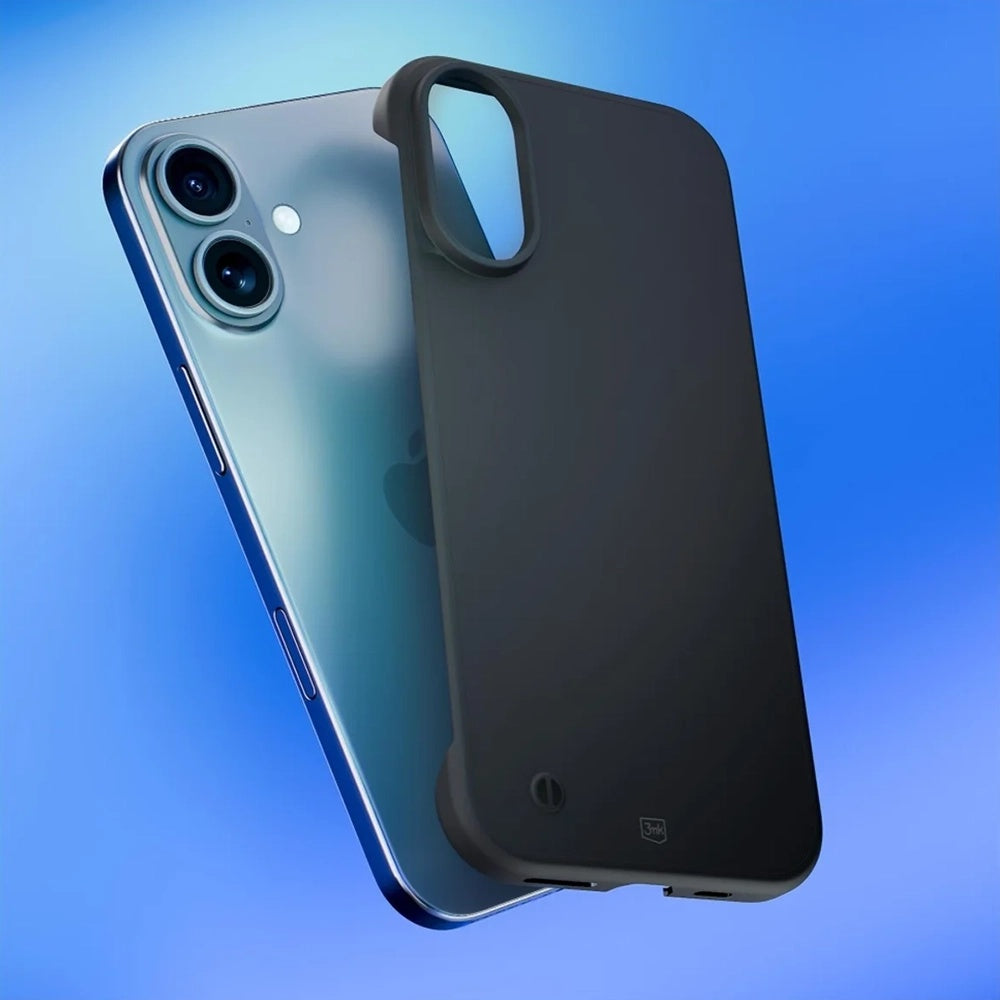 Hülle für Apple iPhone 17, 3MK, Just20g, Schwarz