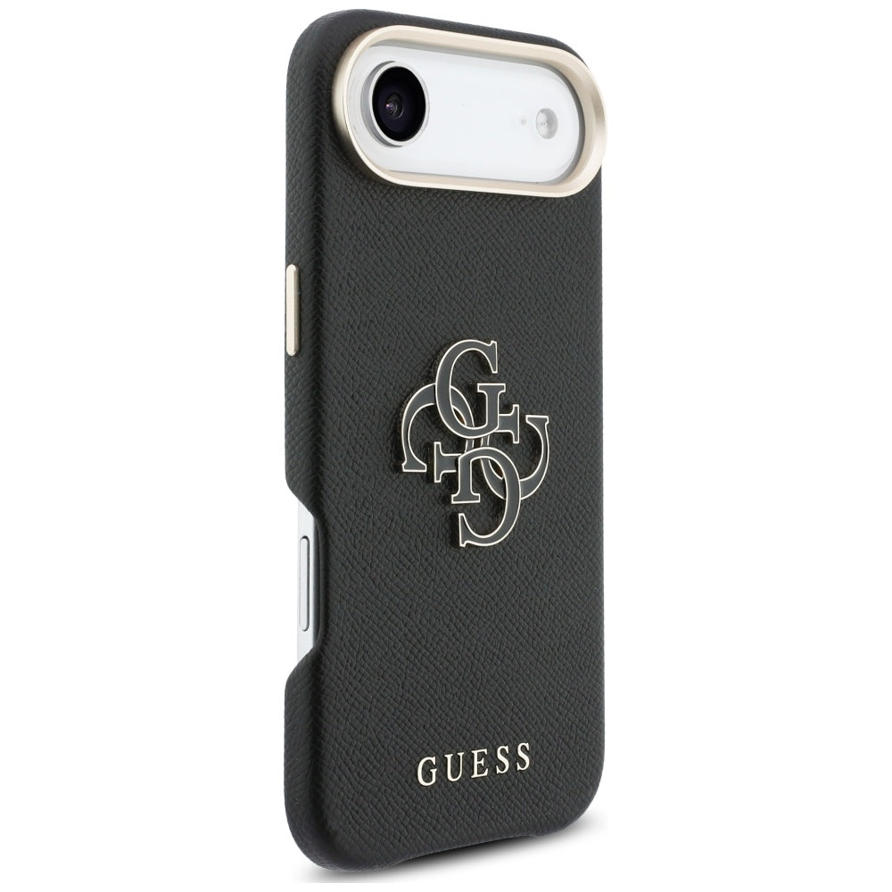 Étui pour Apple iPhone 17 Air, Guess, Logo Résine, Noir