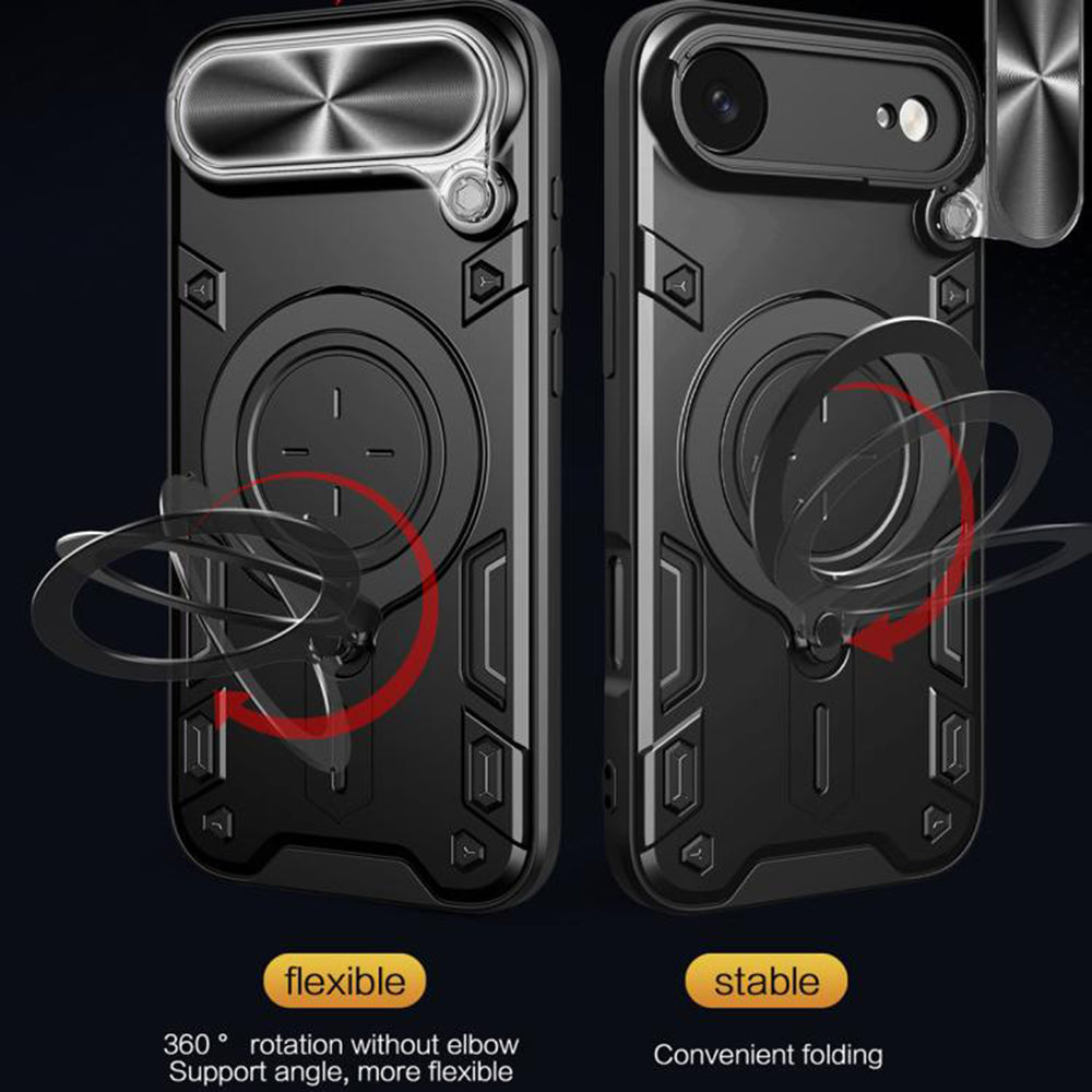 Étui pour Apple iPhone 17 Air, Techsuit, CamGuard Pro, Bleu
