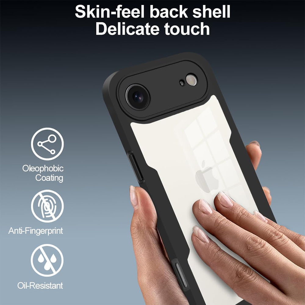 Housse pour Apple iPhone 17 Air, Techsuit, ColorVerse 360, Noire