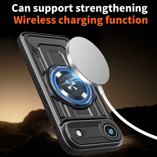 Étui pour Apple iPhone 17 Air, Techsuit, RuggedCam, Gris