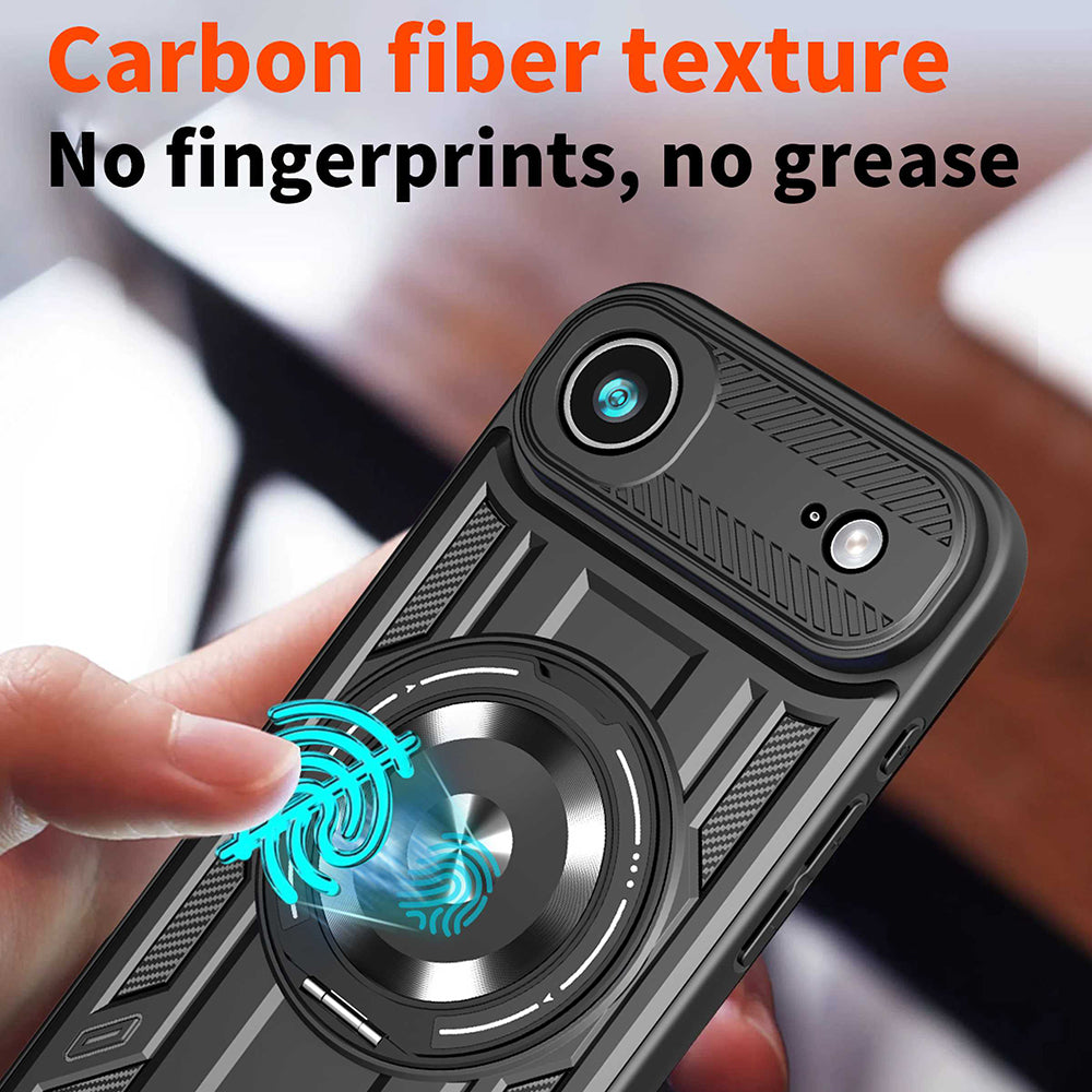 Étui pour Apple iPhone 17 Air, Techsuit, RuggedCam, Noir