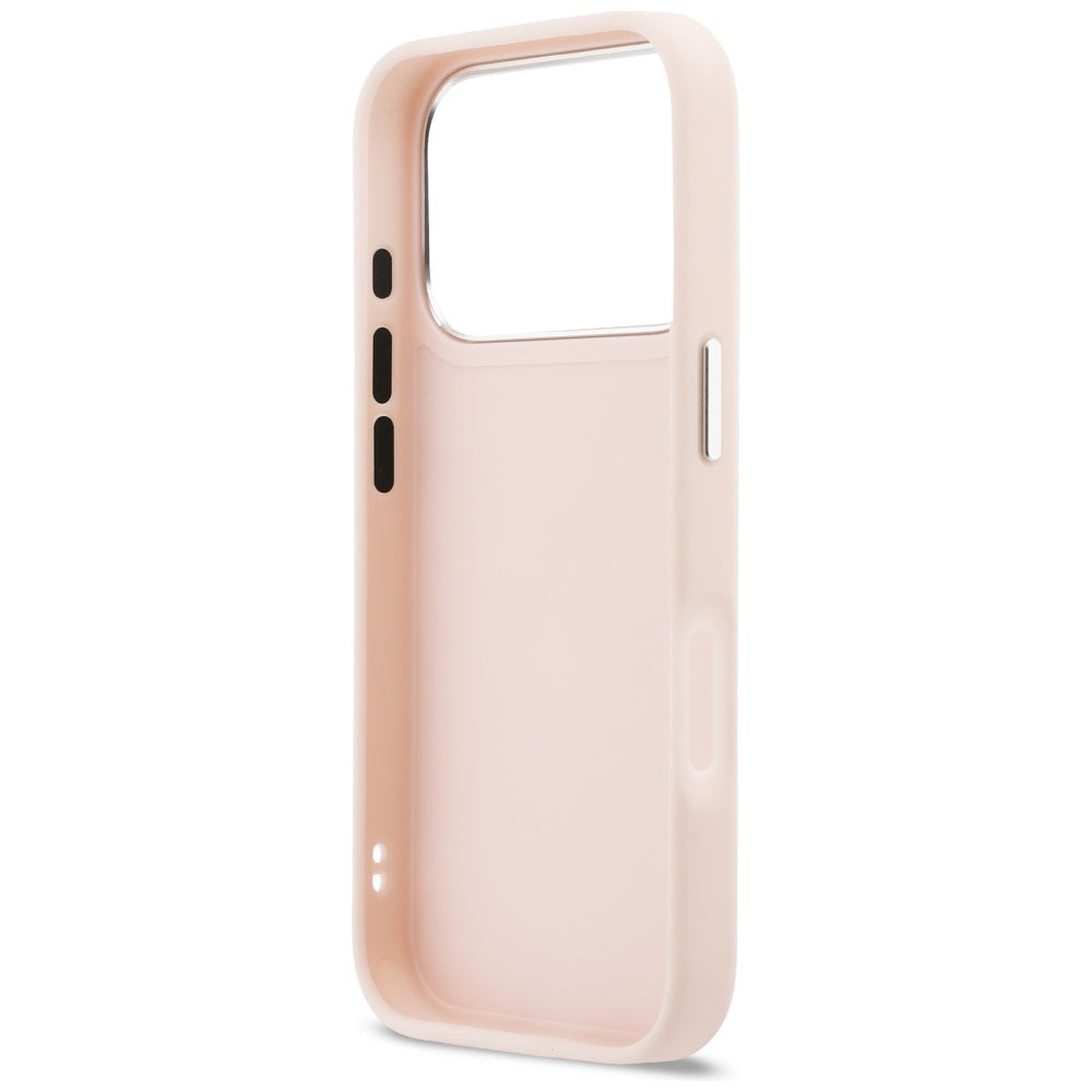 Étui pour Apple iPhone 17 Pro Max, Karl Lagerfeld, Impression Karl & Choupette avec poche, Rose