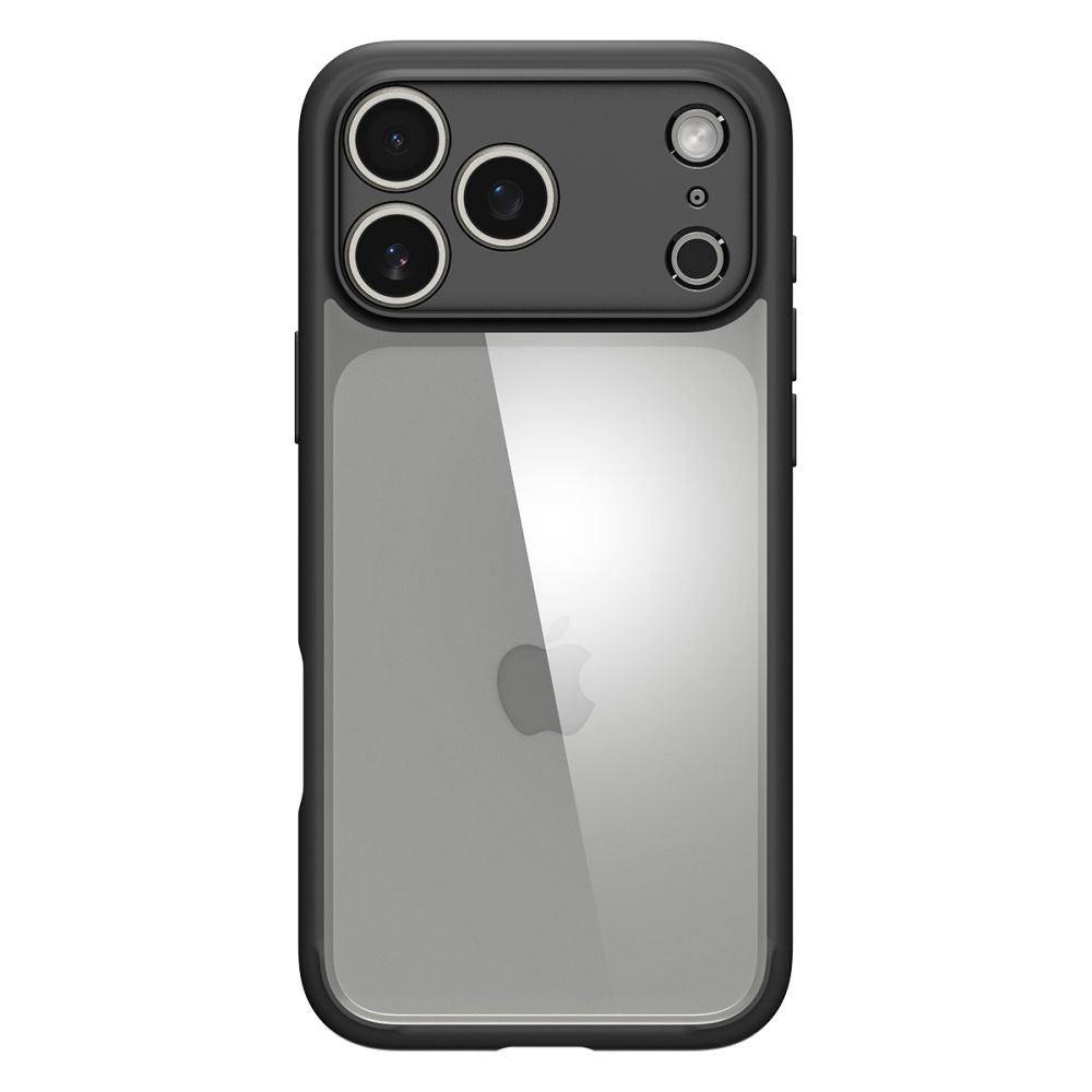 Hülle für Apple iPhone 17 Pro Max, Spigen, Ultra Hybrid, Mattschwarz ACS10279