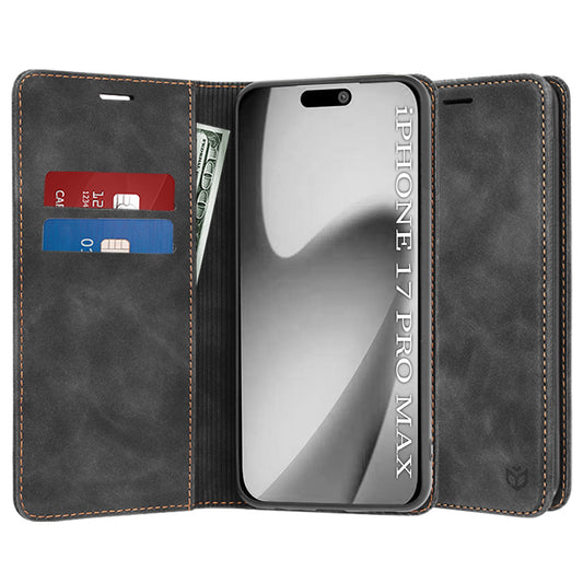 Étui pour Apple iPhone 17 Pro Max, Techsuit, Confy, Noir