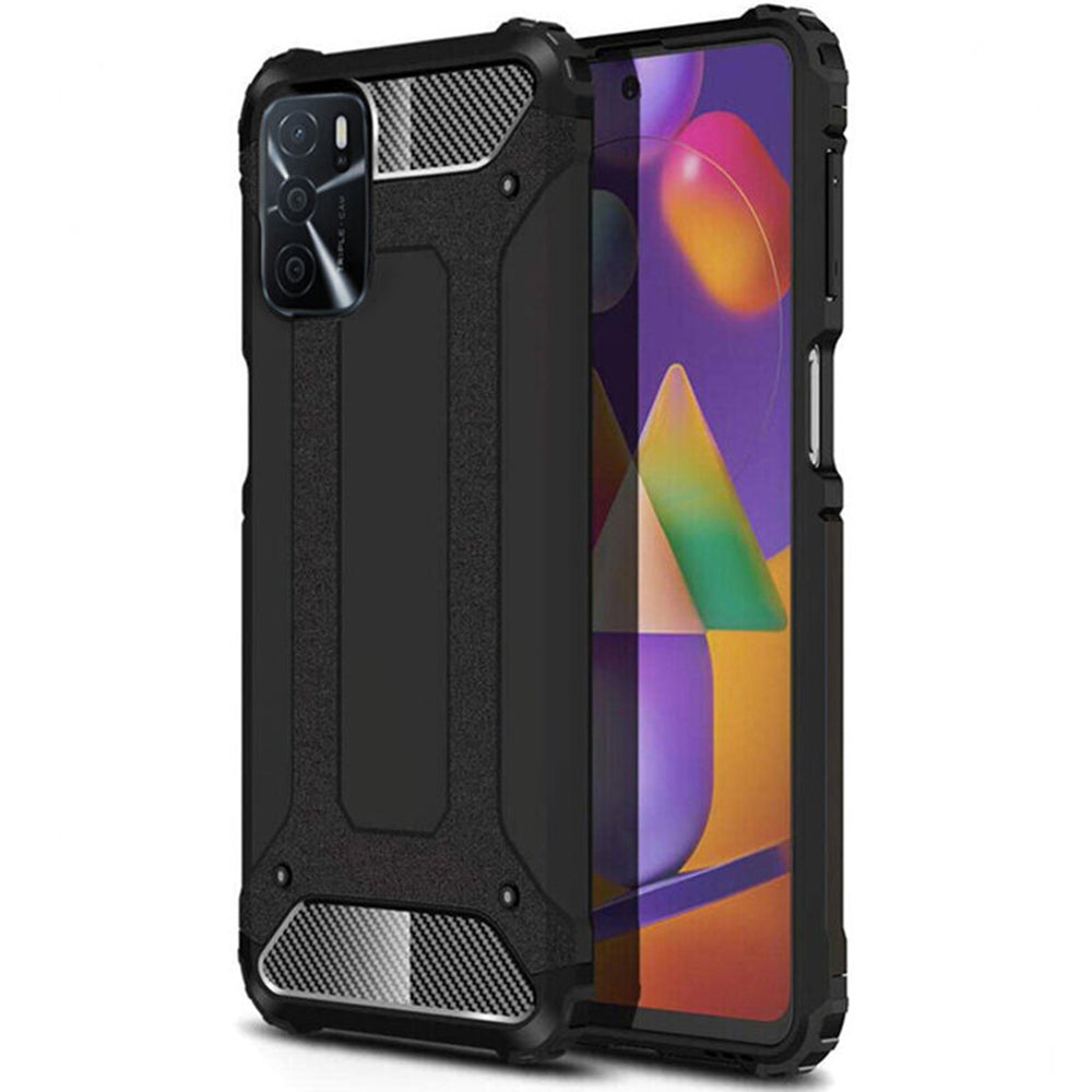 Hülle für Apple iPhone 17 Pro Max, Techsuit, Hybrid Armor, Schwarz