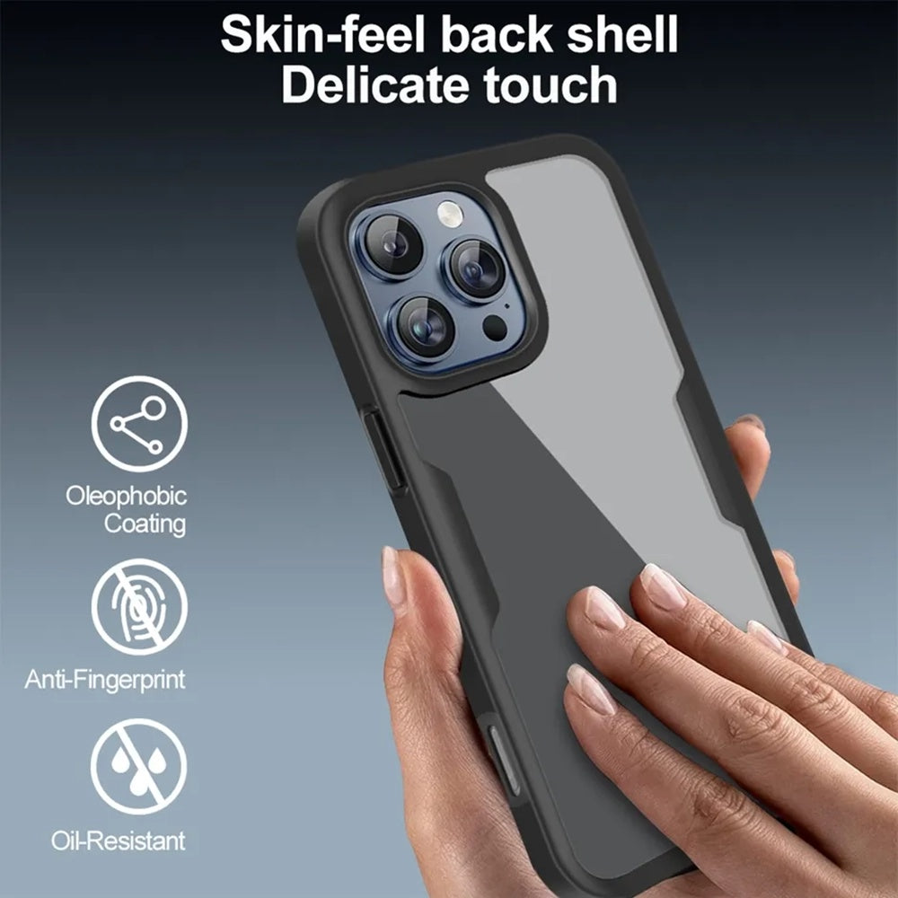 Étui pour Apple iPhone 17 Pro, Techsuit, ColorVerse 360, Noir