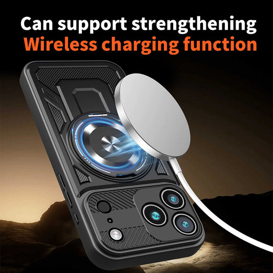 Étui pour Apple iPhone 17 Pro, Techsuit, RuggedCam, Violet