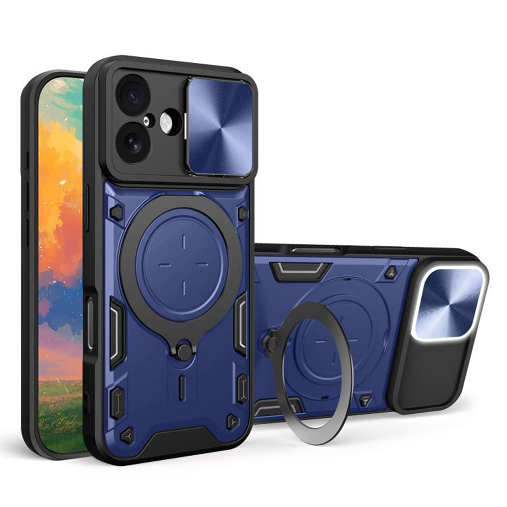 Housse pour Apple iPhone 17, Techsuit, CamGuard Pro, Bleue