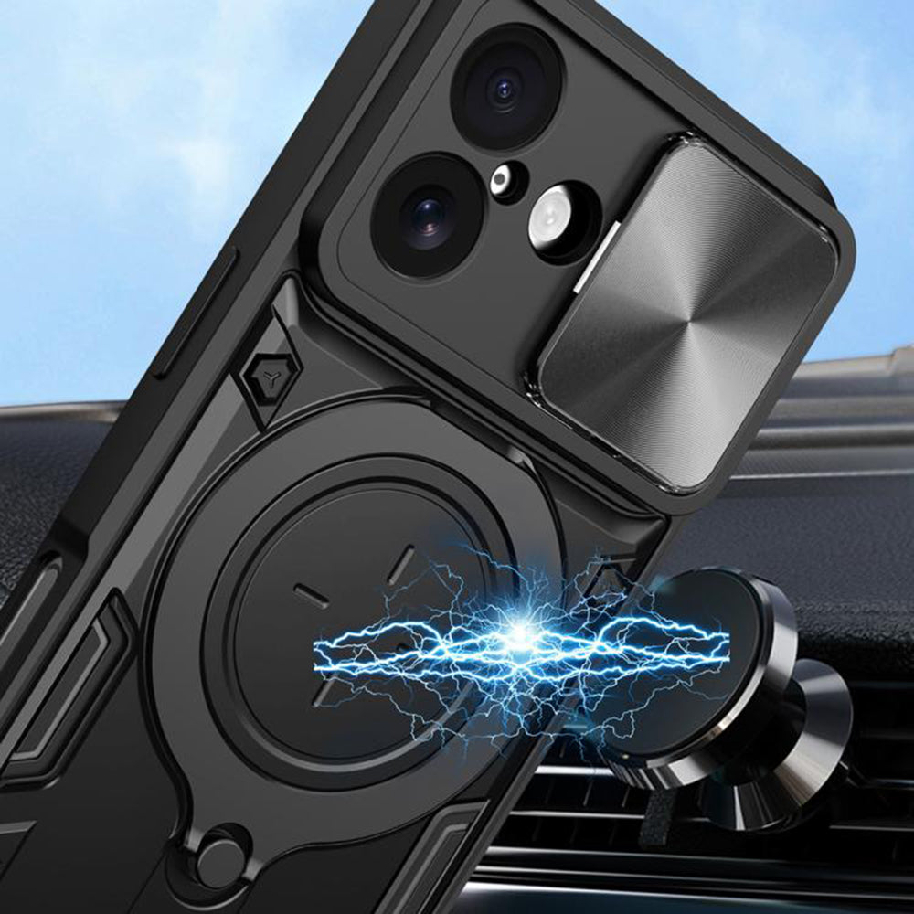 Étui pour Apple iPhone 17, Techsuit, CamGuard Pro, Rose Doré