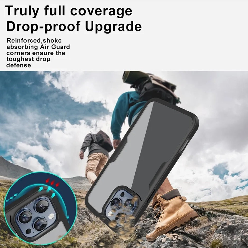 Hülle für Apple iPhone 17, Techsuit, ColorVerse 360, Schwarz